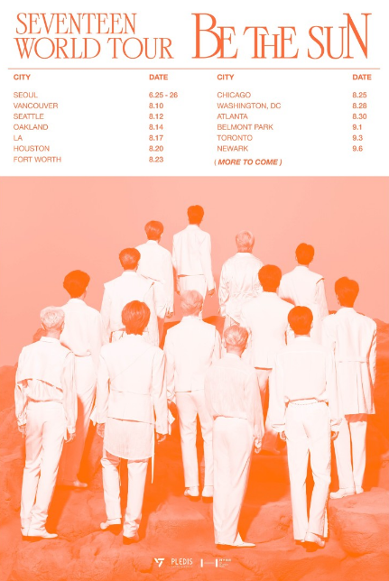 SEVENTEEN WORLD TOUR [BE THE SUN]