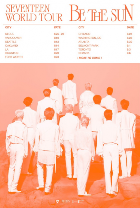 SEVENTEEN WORLD TOUR [BE THE SUN]