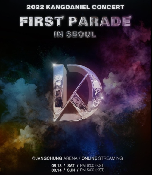 2022 KANGDANIEL CONCERT FIRST PARADE IN SEOUL