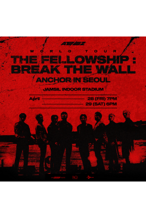 ATEEZ WORLD TOUR [THE FELLOWSHIP : BREAK THE WALL] ANCHOR IN SEOUL